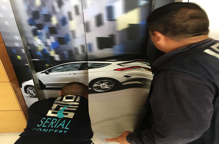 Rotulaci&oacute;n de vinilos Majadahonda publicidad comercios mercados supermercados